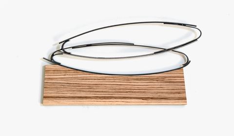 Stilleven 8, 2025, hout, staal