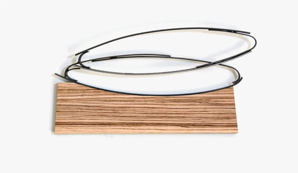 Stilleven 8, 2025, hout, staal