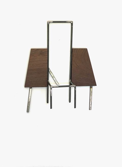 Tafel & Stoel 1, 2024, staal, hout
